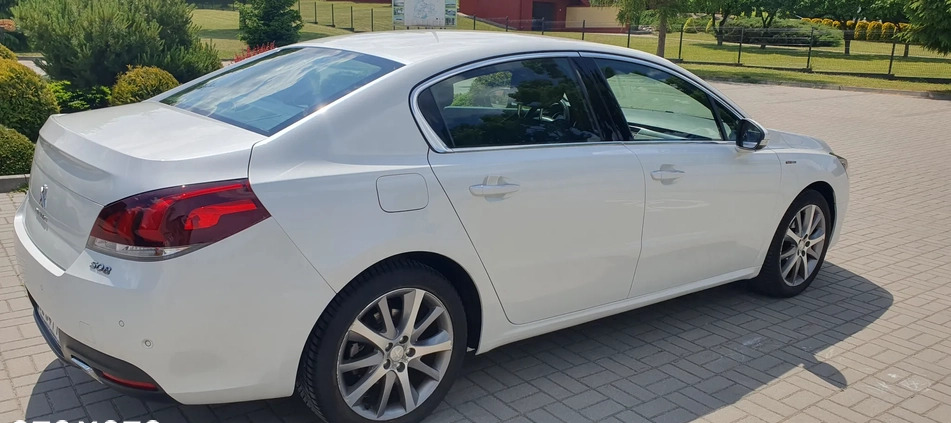 Peugeot 508 cena 52000 przebieg: 116850, rok produkcji 2015 z Chełm małe 742